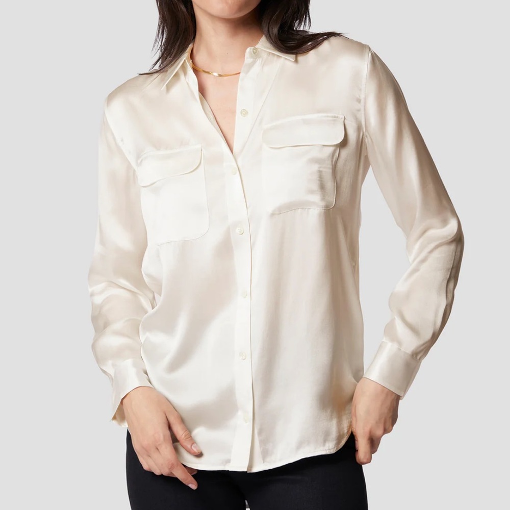 Alexis silk blouse